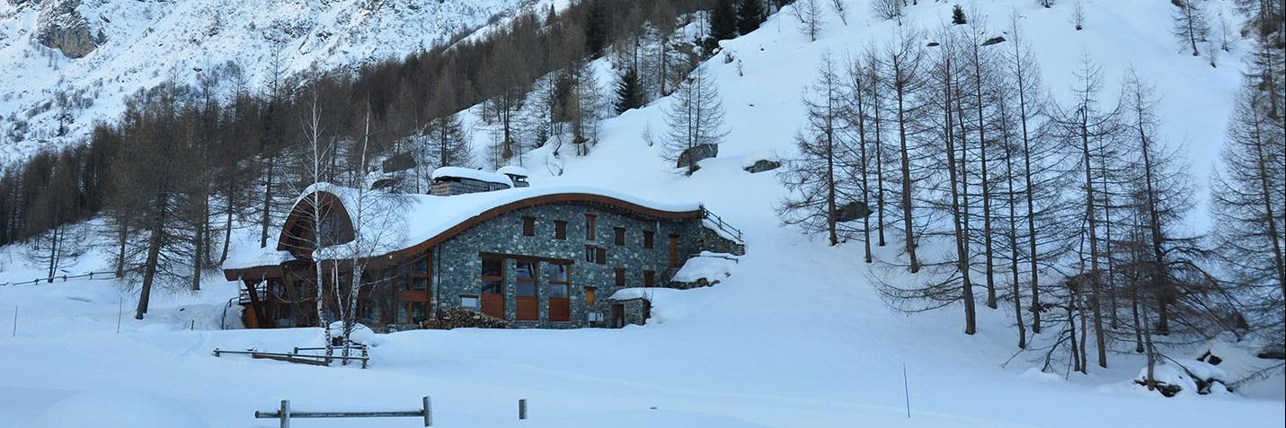 Le refuge en hiver